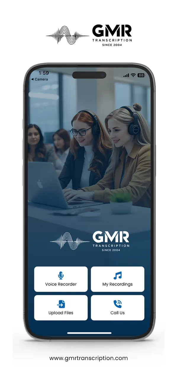 Screenshot #2 pour GMR Transcription