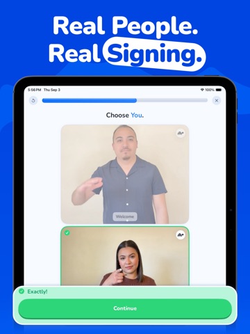 Ziggy: Learn ASL Sign Language iPad screenshot 2