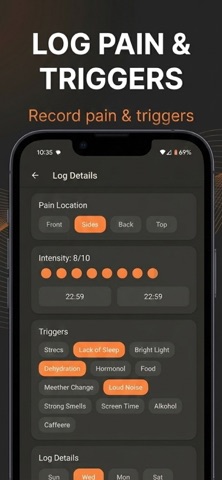 Migraine Tracker: Ace Headache screenshot