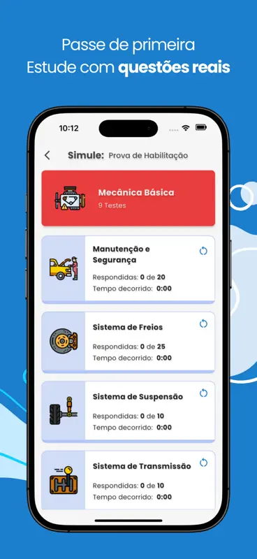 Simule: Simulado Detran 2026 screenshot 2 of 8