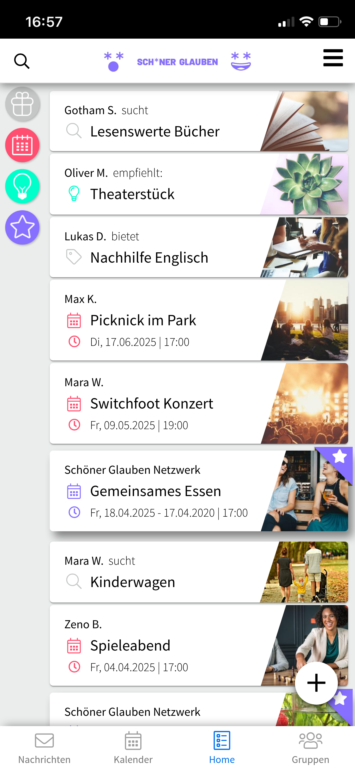 Schöner Glauben Netzwerk screenshot 2