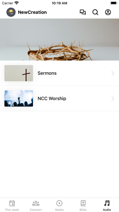 New Creation Church Toronto Screenshot