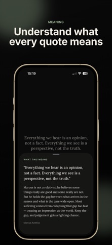 Adage: Daily Quotes & Wisdom iPhone screenshot