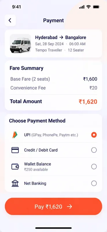 Roamix Cabs screenshot 5 of 6