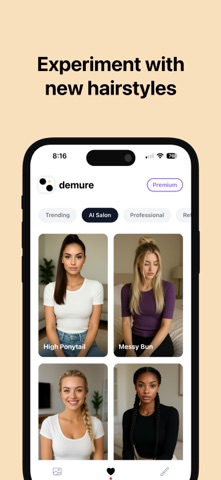 Demure: AI Style & Photo Edit screenshot