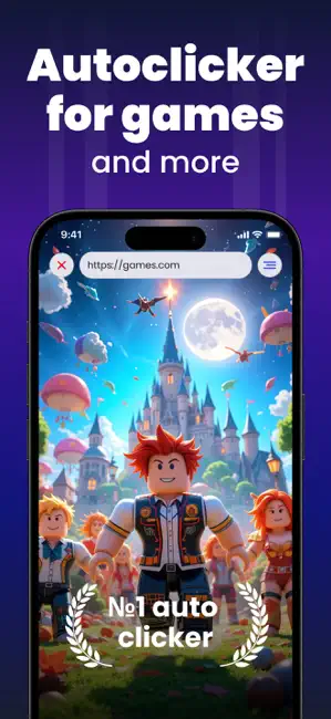 Auto clicker: tap and click iPhone screenshot 1