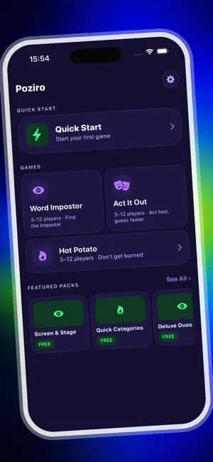 Poziro screenshot 1