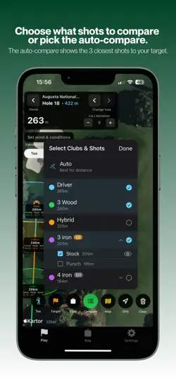 Screenshot von Tour Strategy Golf auf dem iPhone 6