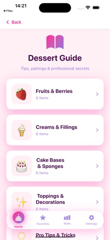 Sweet Dessert Architect iPhone screenshot