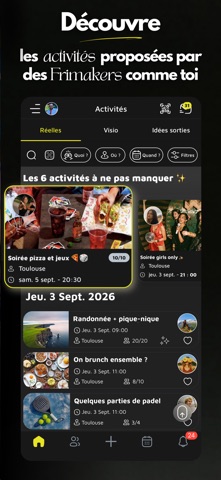 Frimake: L’app pour sortir IRL iPhone screenshot 3