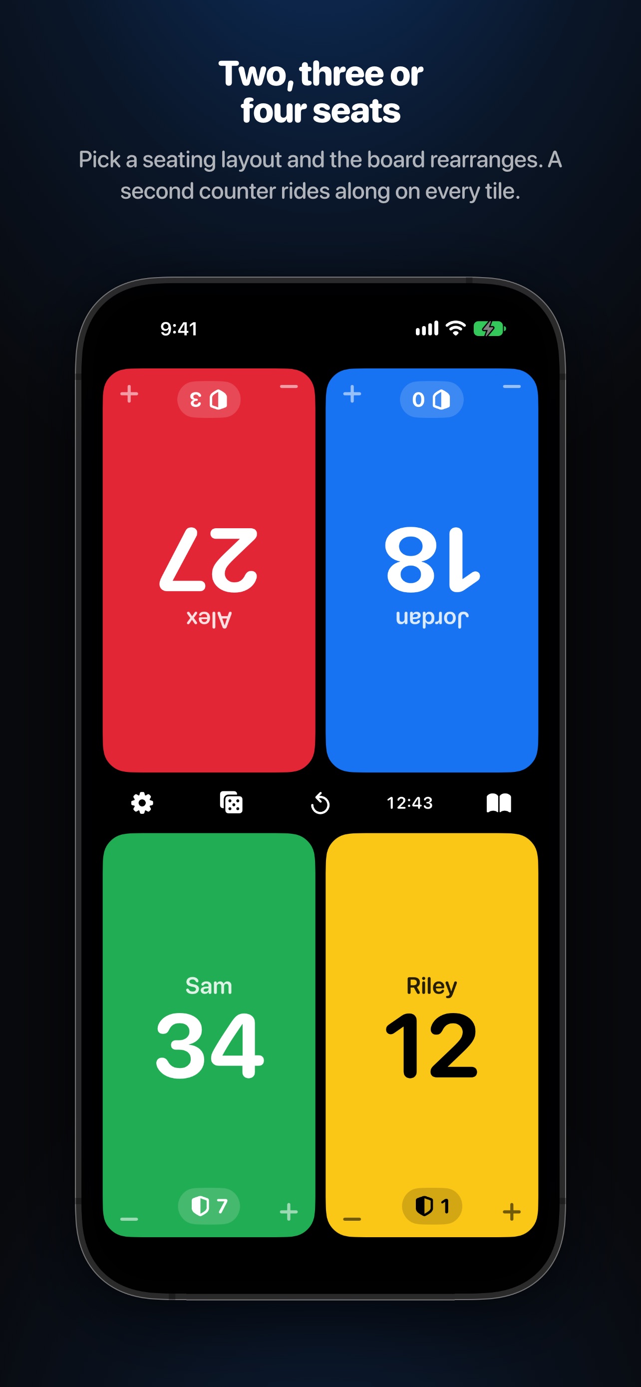 Screenshot 2 of Tabletop Life Counter