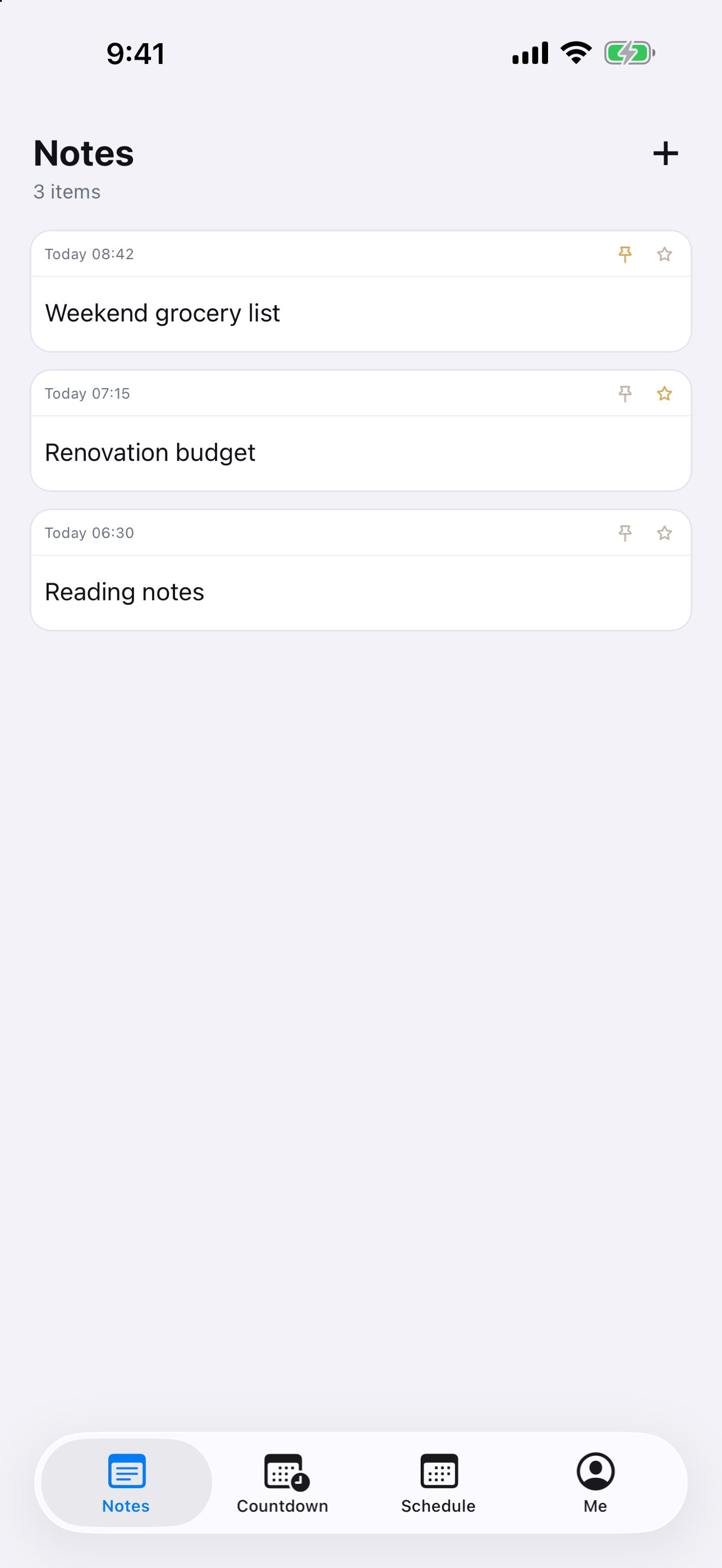 Screenshot 3 of EasyTools - Countdown & Notes