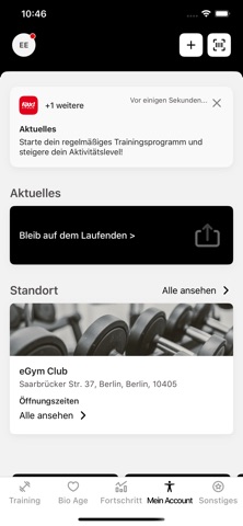 fixxFitness screenshot