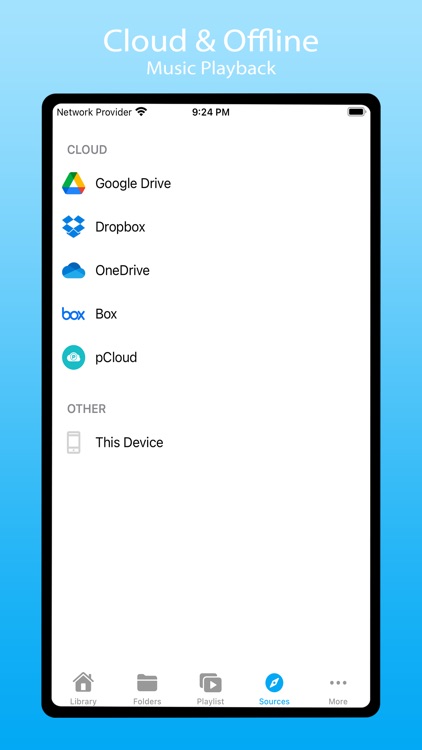 Spiral: Cloud Music Player