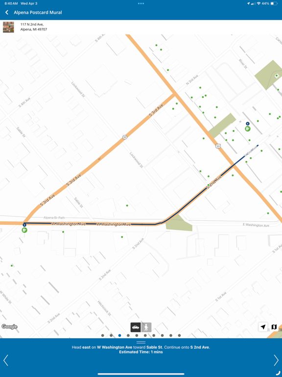 Visit Alpena iPad screenshot 9 - Travel app