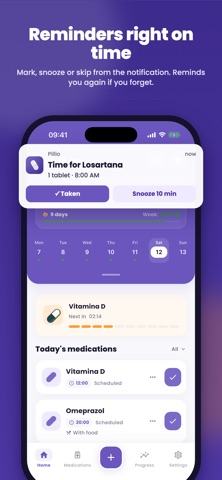 Pillio: Medication Reminder Screenshot 3 of 6