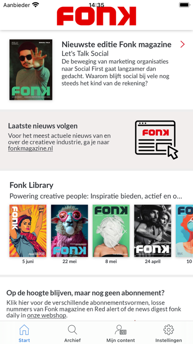 Screenshot #1 pour Fonk magazine