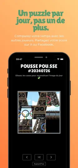 Capture d'écran de Pousse Pousse Puzzle sur iPhone 2
