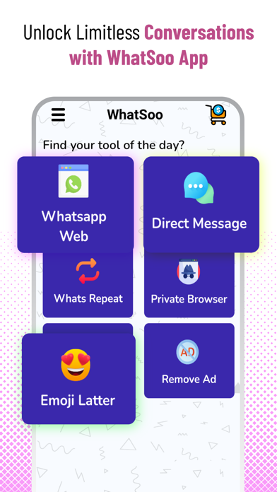 WhatSoo: 2nd WA for chat Screenshot