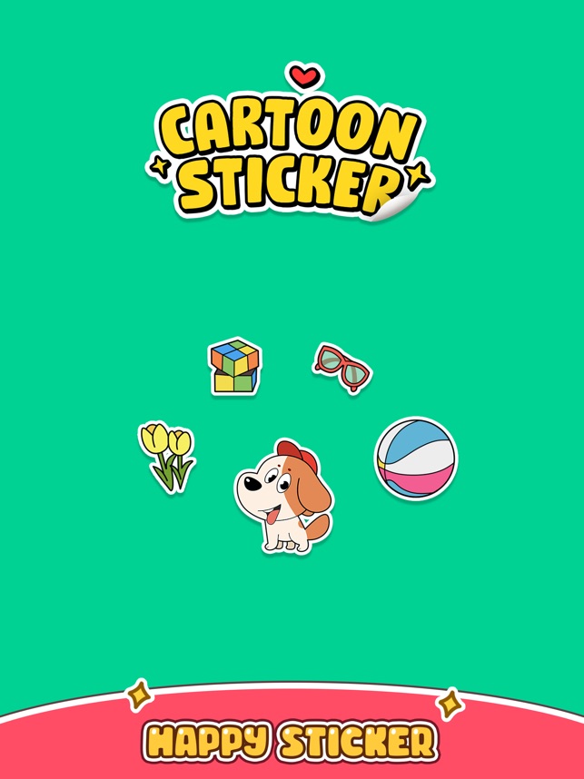 Cartoon sticker app discount