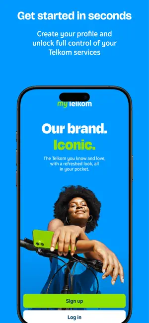 MyTelkom App iPhone screenshot 1