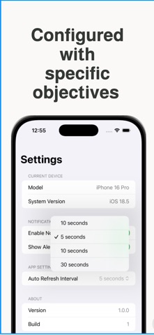 Device Health: Battery & RAM iPhone screenshot