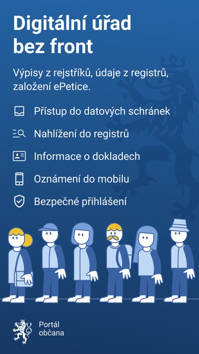 Portál ob?ana Screenshot