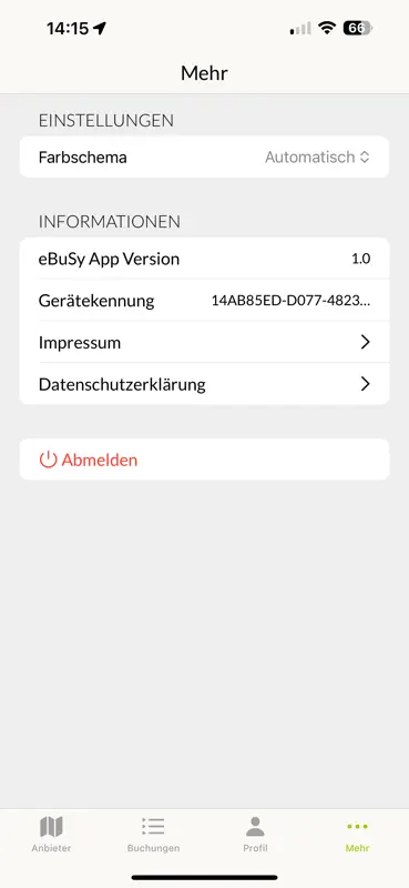 eBuSy screenshot 8 of 8