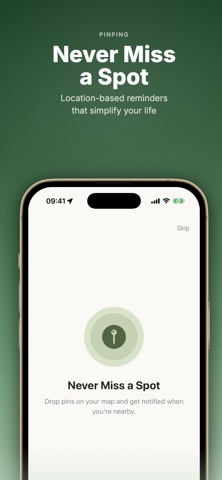 Pinping - Location Reminders screenshot