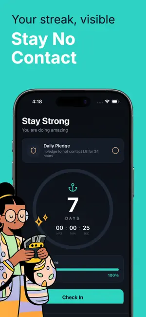 Anchored: Limerence Tracker screenshot 2