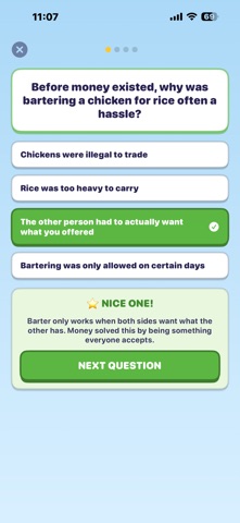 Finance Quest - Learn Basics iPhone screenshot