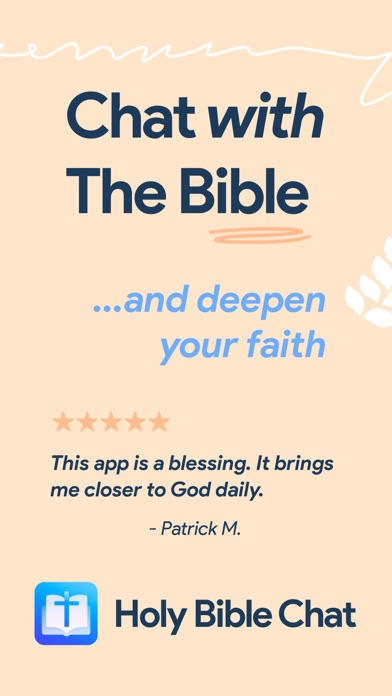 Holy Bible Chat: Daily Verses Screenshot
