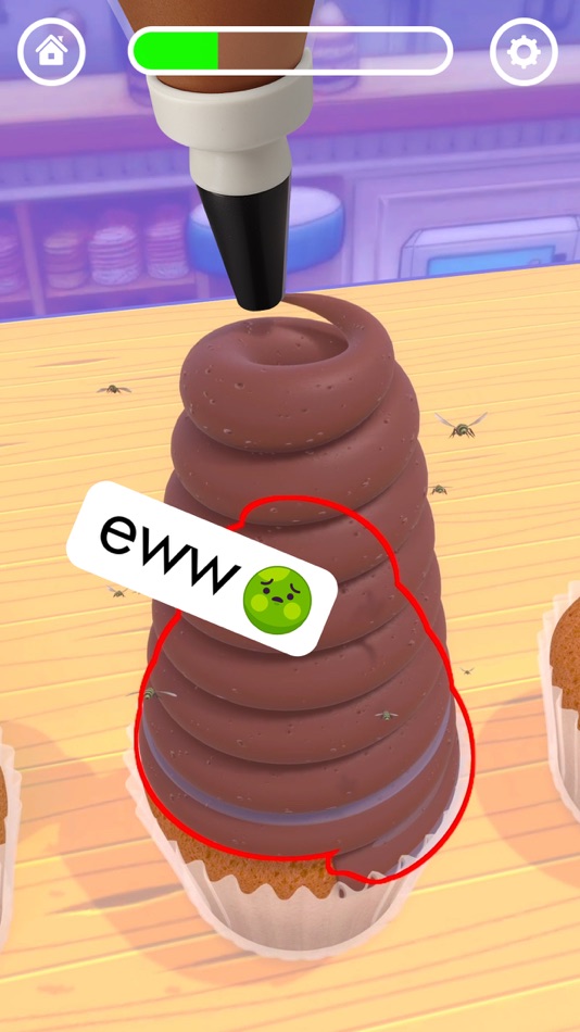 #2. Piece of Cupcake (iOS) 由: Muzaib Ali