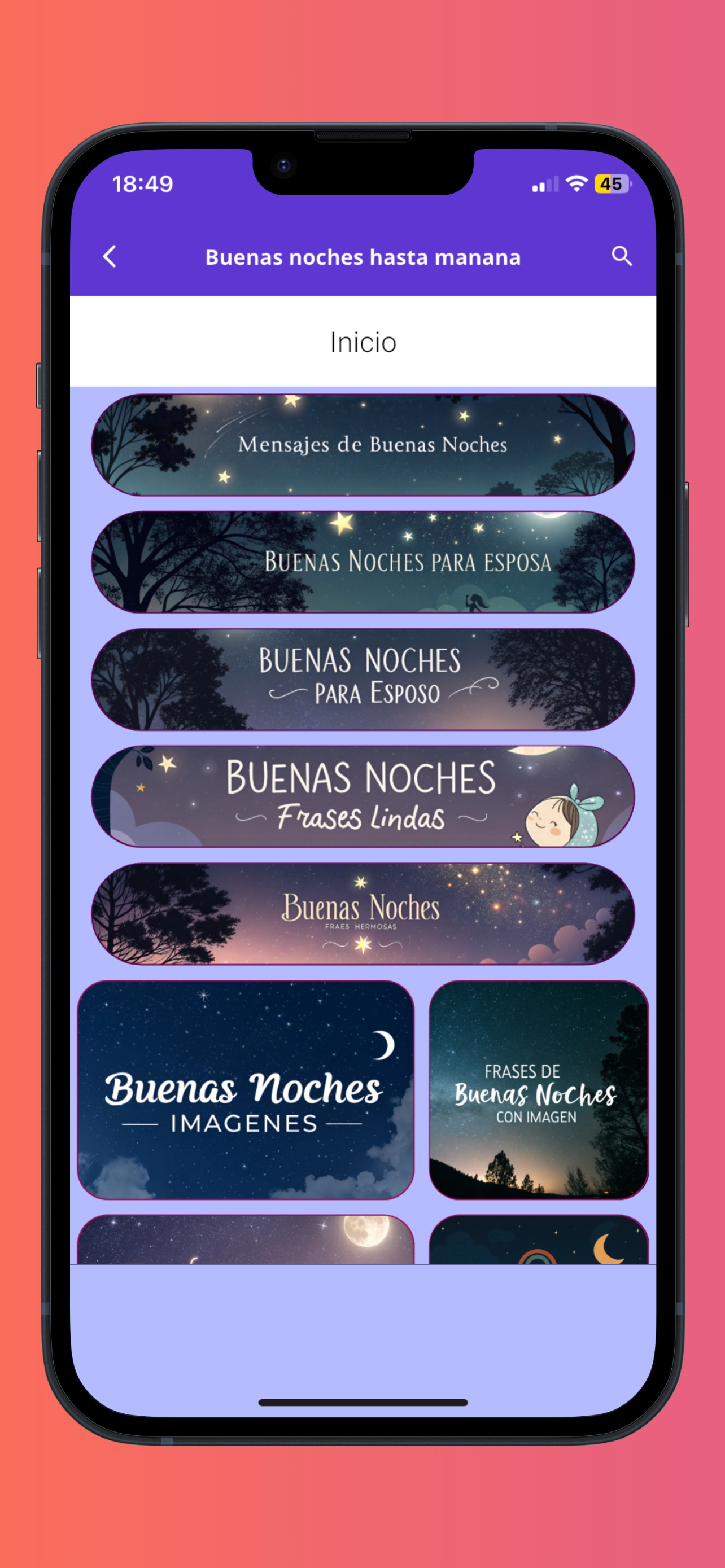 buenos días y buenas noches.