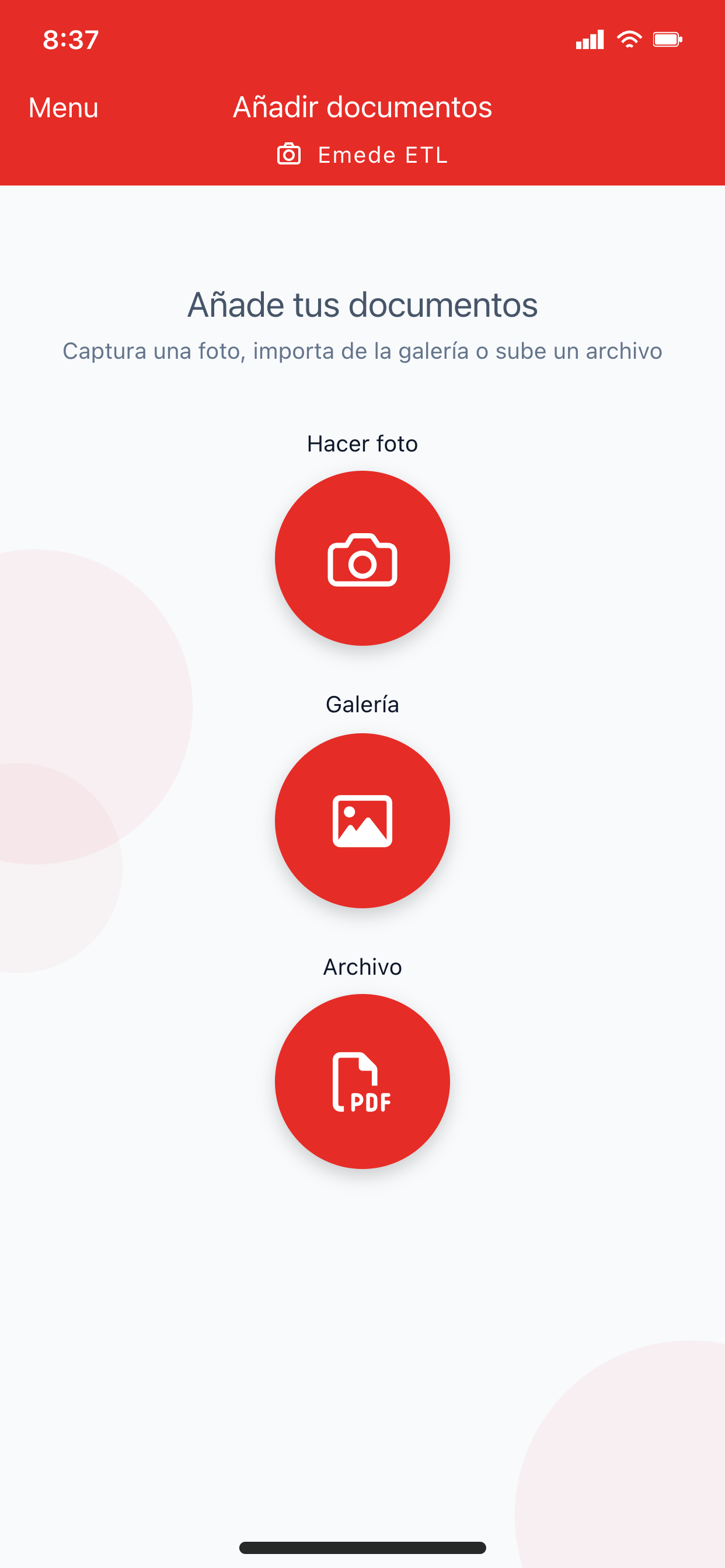 Emede ETL screenshot 3