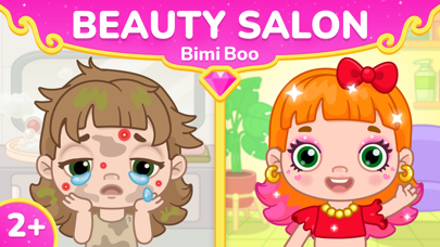 Kids Makeup Games for Girls 2+ iPhone screenshot 1 - Education app