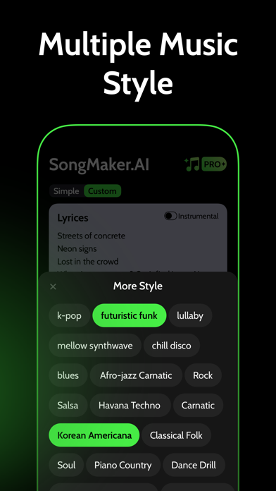 SongMaker-AI Music Generator Screenshot