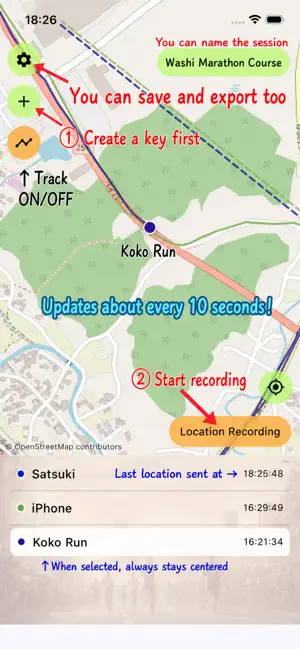 Koko Run & Walk screenshot 1