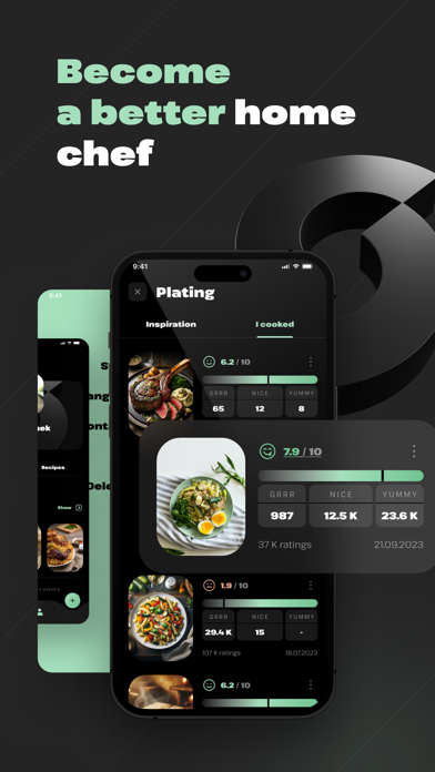 Slide Dish - AI recipes Screenshot