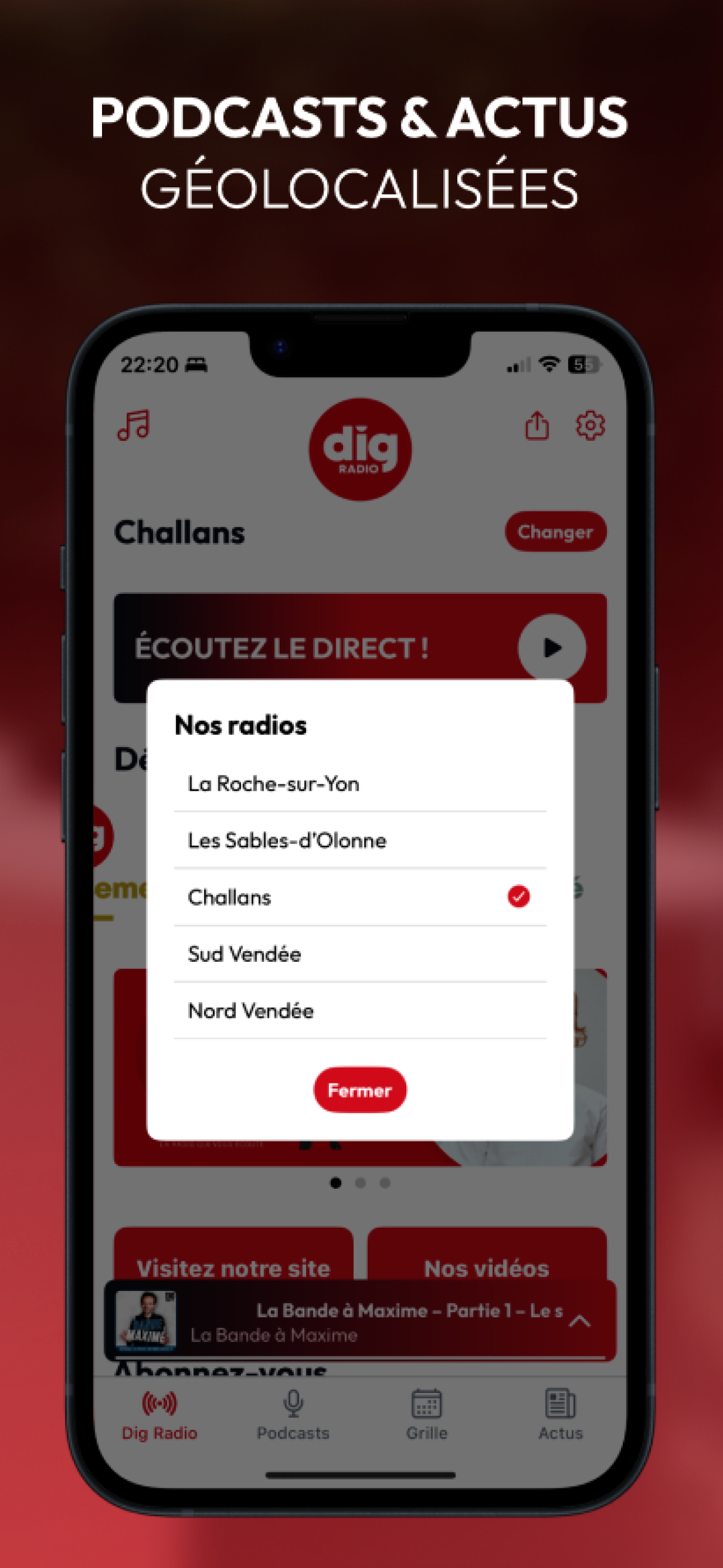 Dig Radio – Podcasts & Actus screenshot 6