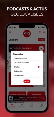 Dig Radio – Podcasts & Actus screenshot