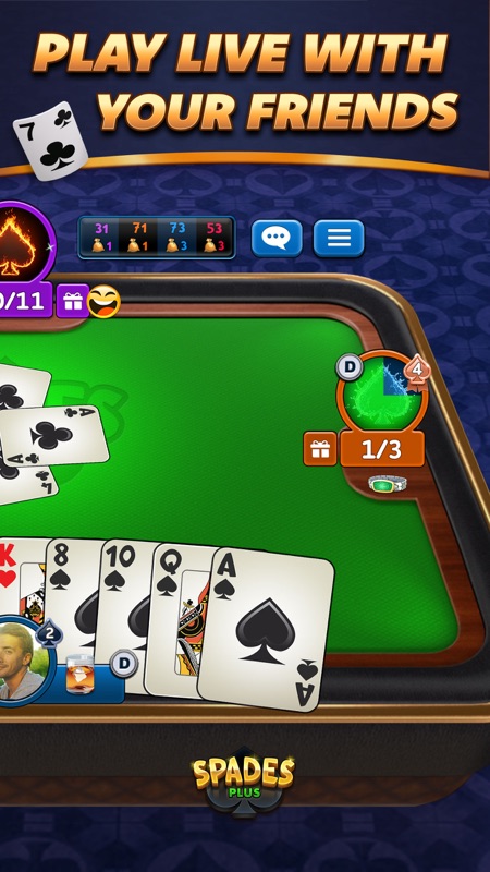Spades Plus - Card Game screenshot 4