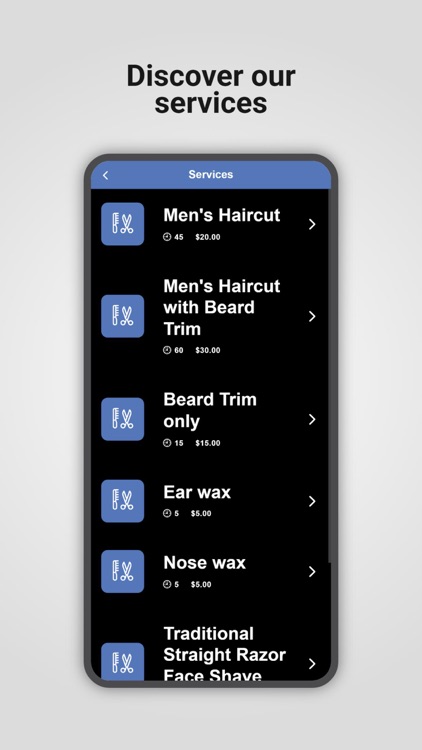 Hold Fast Barber Shop app