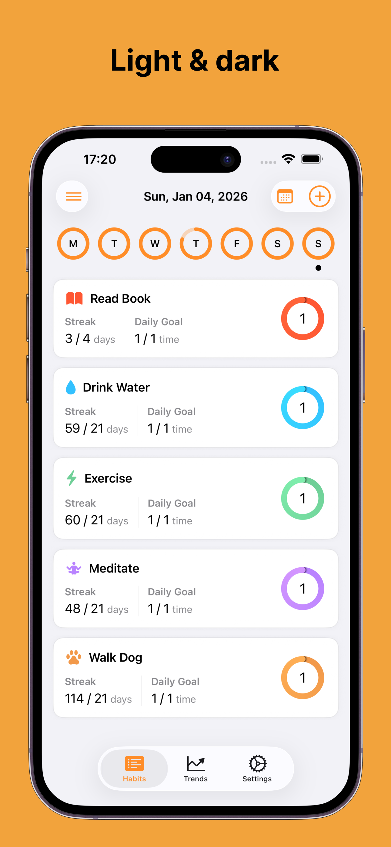Habit Tracker EasyHabits screenshot 7