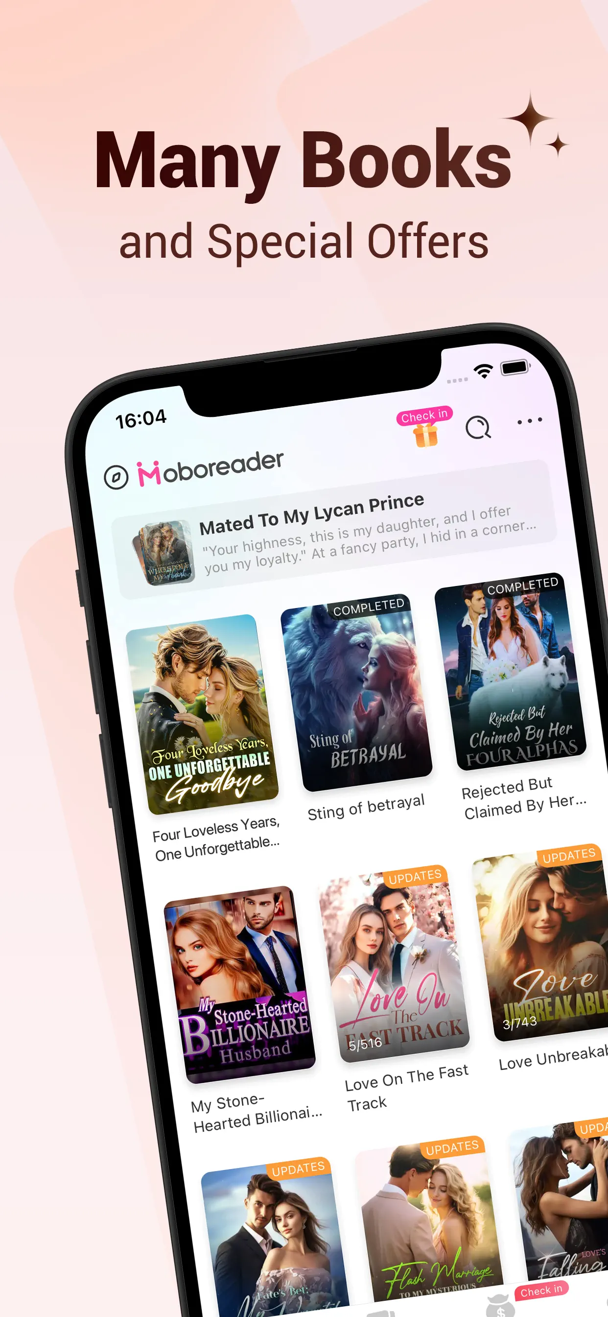 MoboReader: Top Novels & Books screenshot 3