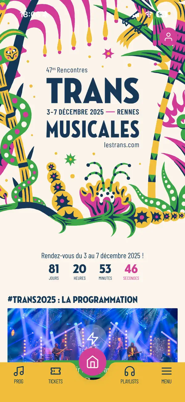 Screenshot #1 pour Trans Musicales 2025