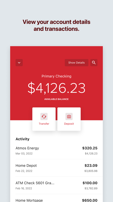 Honor CU Mobile app screenshot 3
