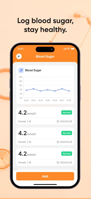 HealthGuard:Heart&Blood Sugar screenshot 5 of 5