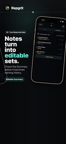Repgrit: Workout Tracker Screenshot 2 of 6