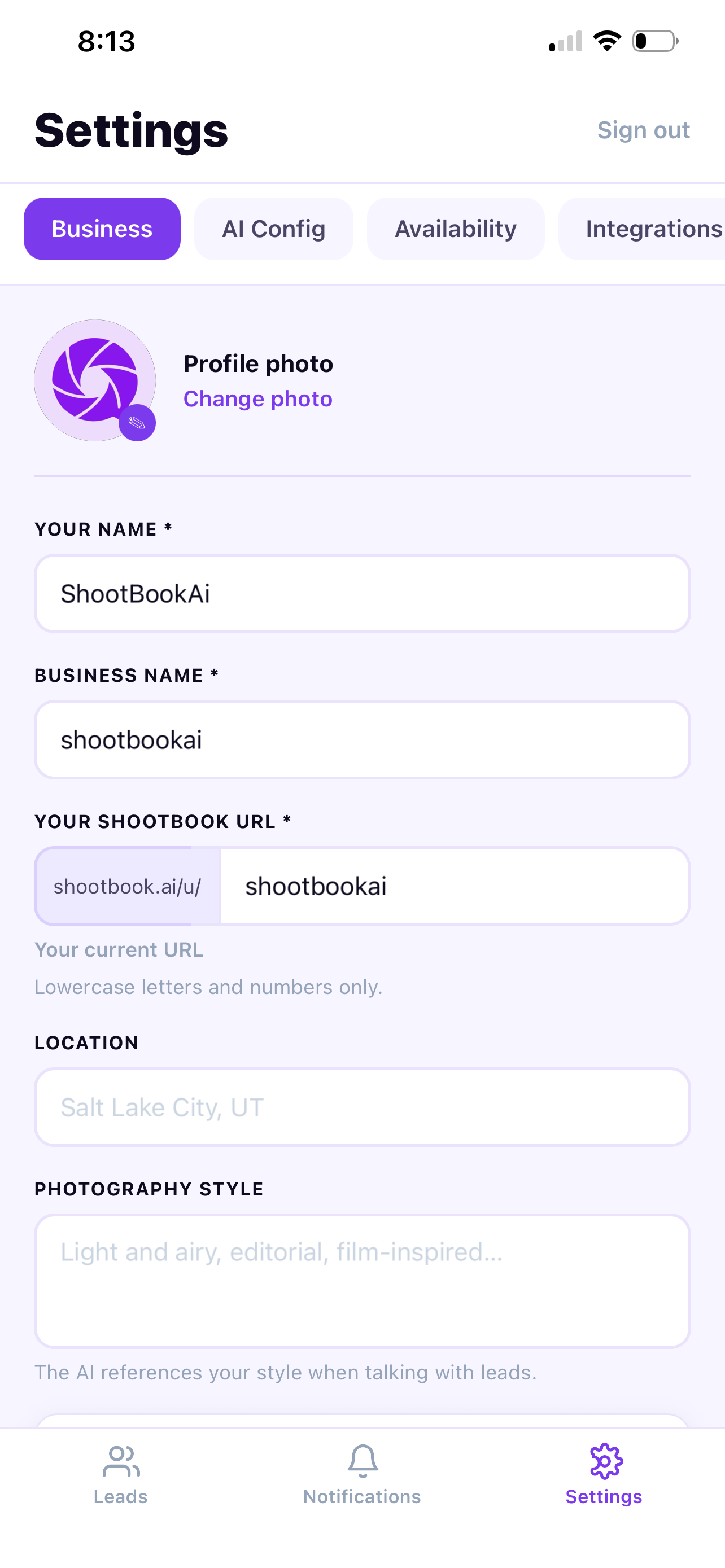 ShootBookAi